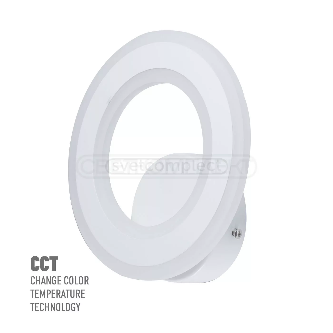 Бра СВЕТКОМПЛЕКТ LED WL-ML-2R CCT 12 W білий