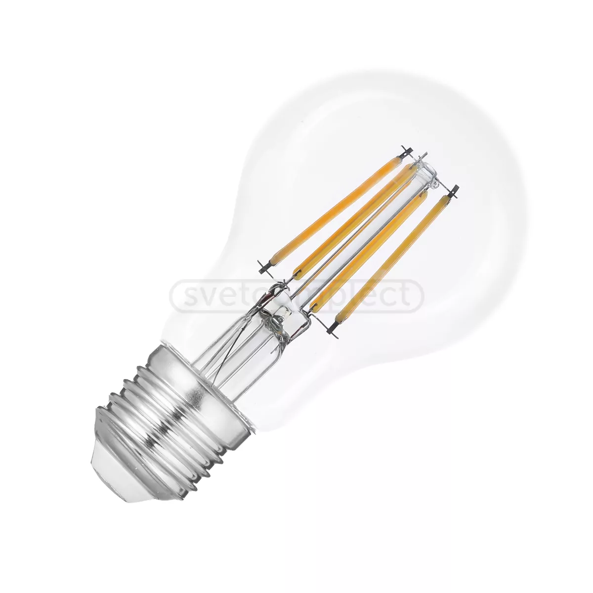 Лампа FIL LS A60 E27 6W 2700K CL 630Lm LIGHT SET  Лампа FIL LS A60 E27 6W 2700K CL 630Lm LIGHT SET