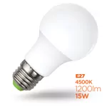 Лампа LED LS A60 E27 15W 4500K CL 1200Lm LIGHT SET