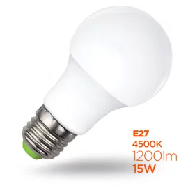 Лампа LED LS A60 E27 15W 4500K CL 1200Lm LIGHT SET