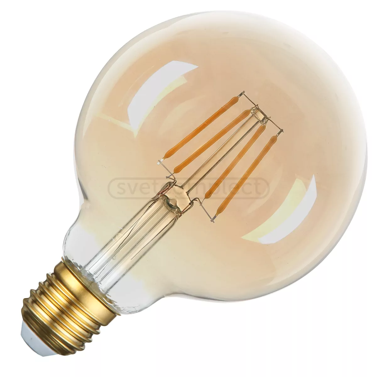 Лампа FIL LS G95 6W 2500K AMBER 535Lm LIGHT SET  Лампа FIL LS G95 6W 2500K AMBER 535Lm LIGHT SET