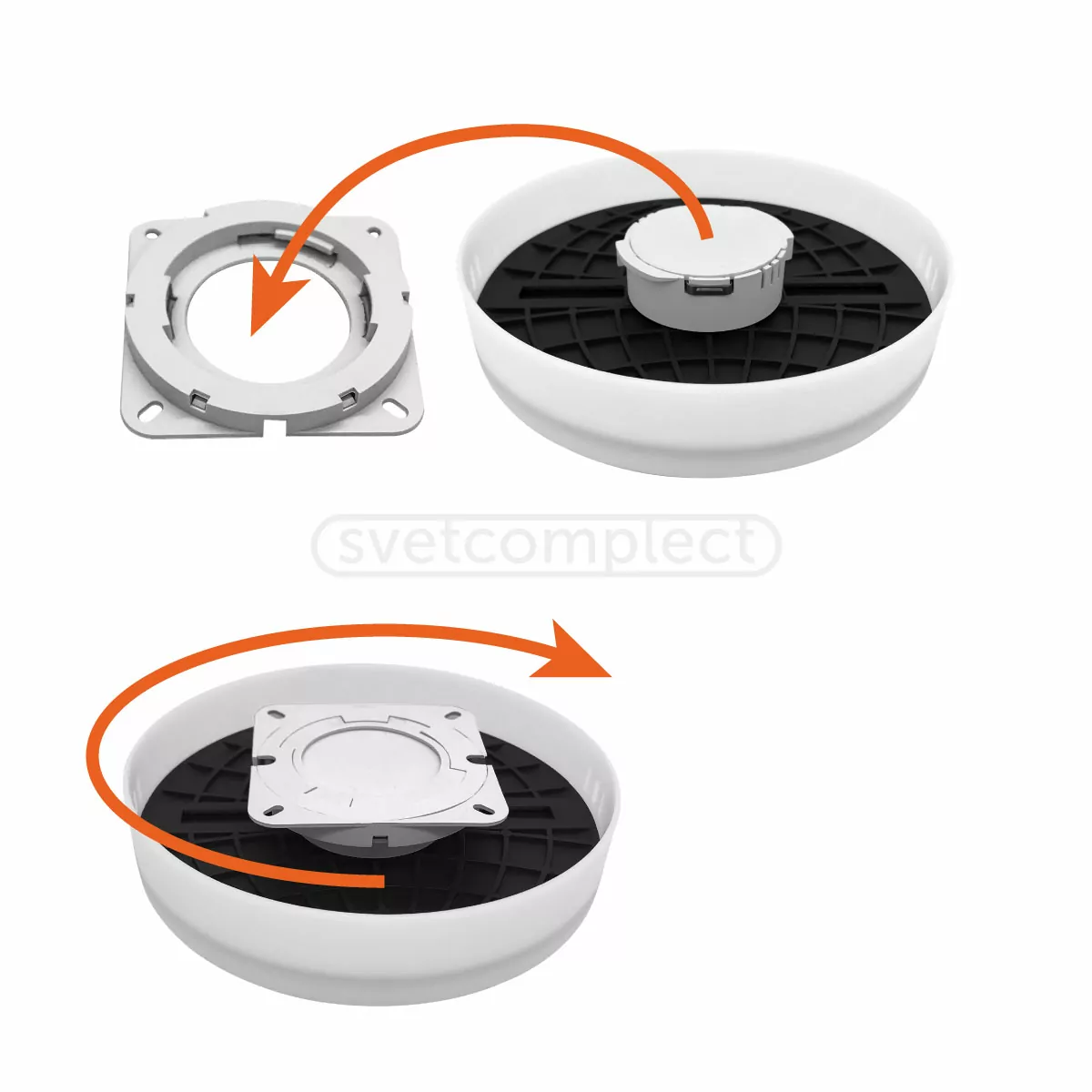 Світильник LED DOLYNA GL-R 170 24W 4000K LIGHT SET  Світильник LED DOLYNA GL-R 170 24W 4000K LIGHT SET