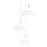 Підвіс світлодіодний VERBA LED 3 PL 2015 60W білий LIGHT SET