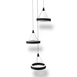 Підвіс світлодіодний VERBA LED 3 PL 2015 60W чорний LIGHT SET 