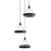 Підвіс світлодіодний VERBA LED 3 PL 2015 60W чорний LIGHT SET