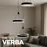 Підвіс світлодіодний VERBA LED 3 PL 2015 60W чорний LIGHT SET
