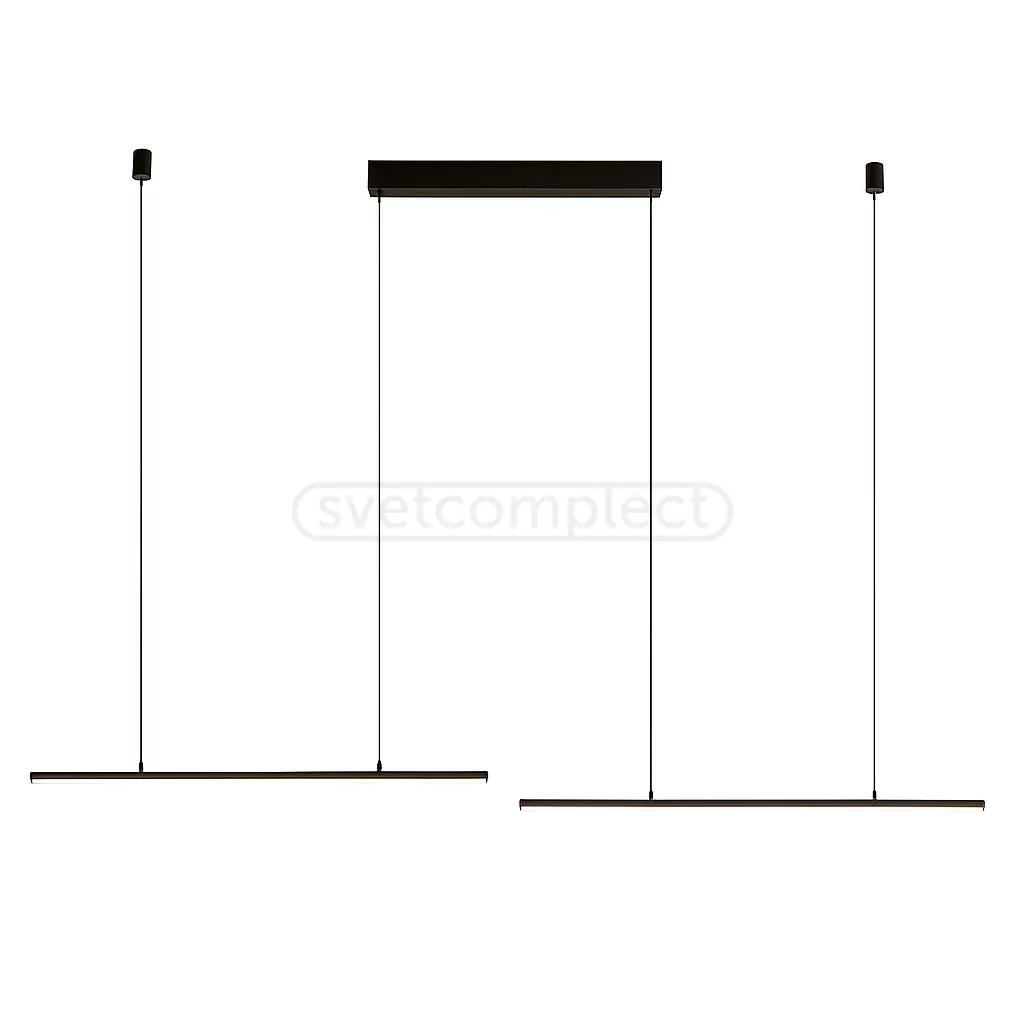 Світильник світлодіодний LED LILEYA LS223 60W RC чорний LIGHT SET  Світильник світлодіодний LED LILEYA LS223 60W RC чорний LIGHT SET