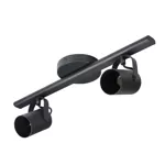 Спот DZVIN SP 1002 2×GU10 50W BK LIGHT SET