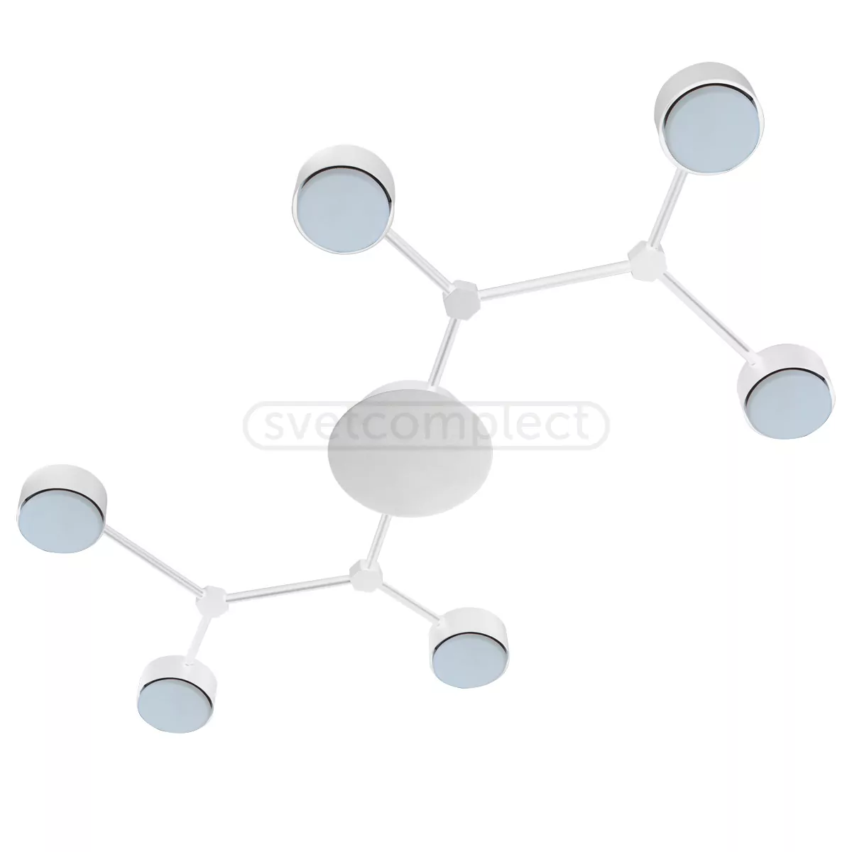 Люстра стельова PROLISOK 6хGX53 білий LIGHT SET 