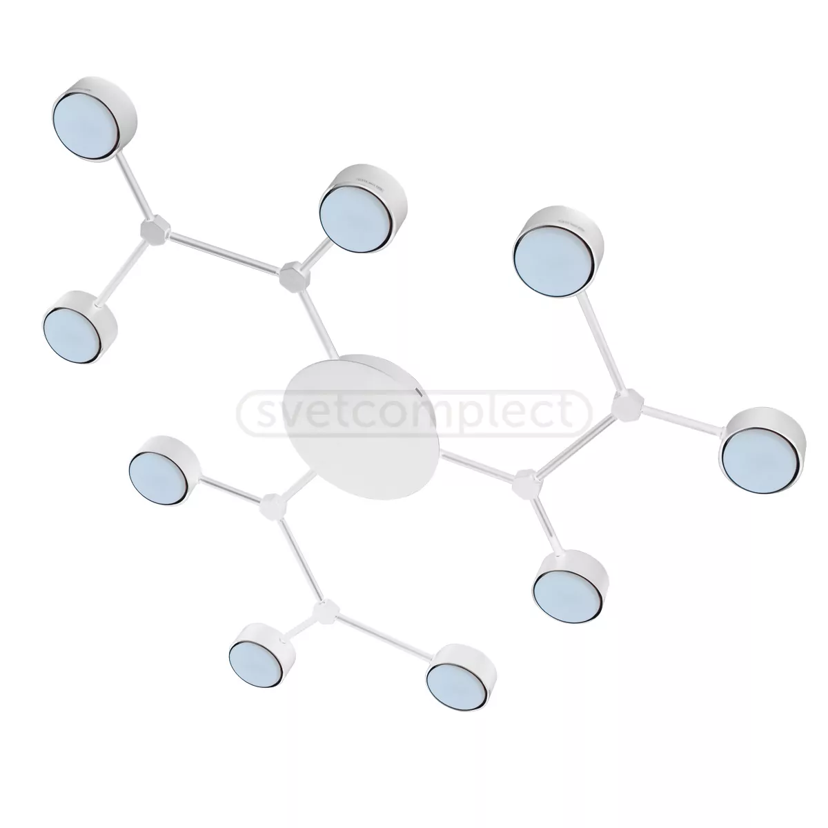 Люстра стельова PROLISOK 9хGX5 білий LIGHT SET 