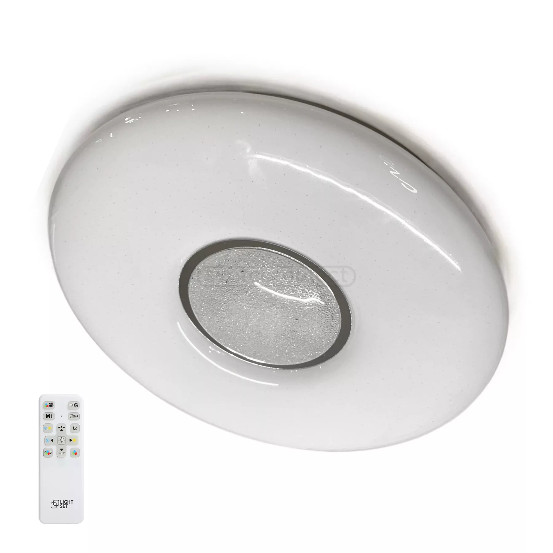 Світильник світлодіодний LYMAN LED 341 R 33W RGB TX IR RC білий LIGHT SET