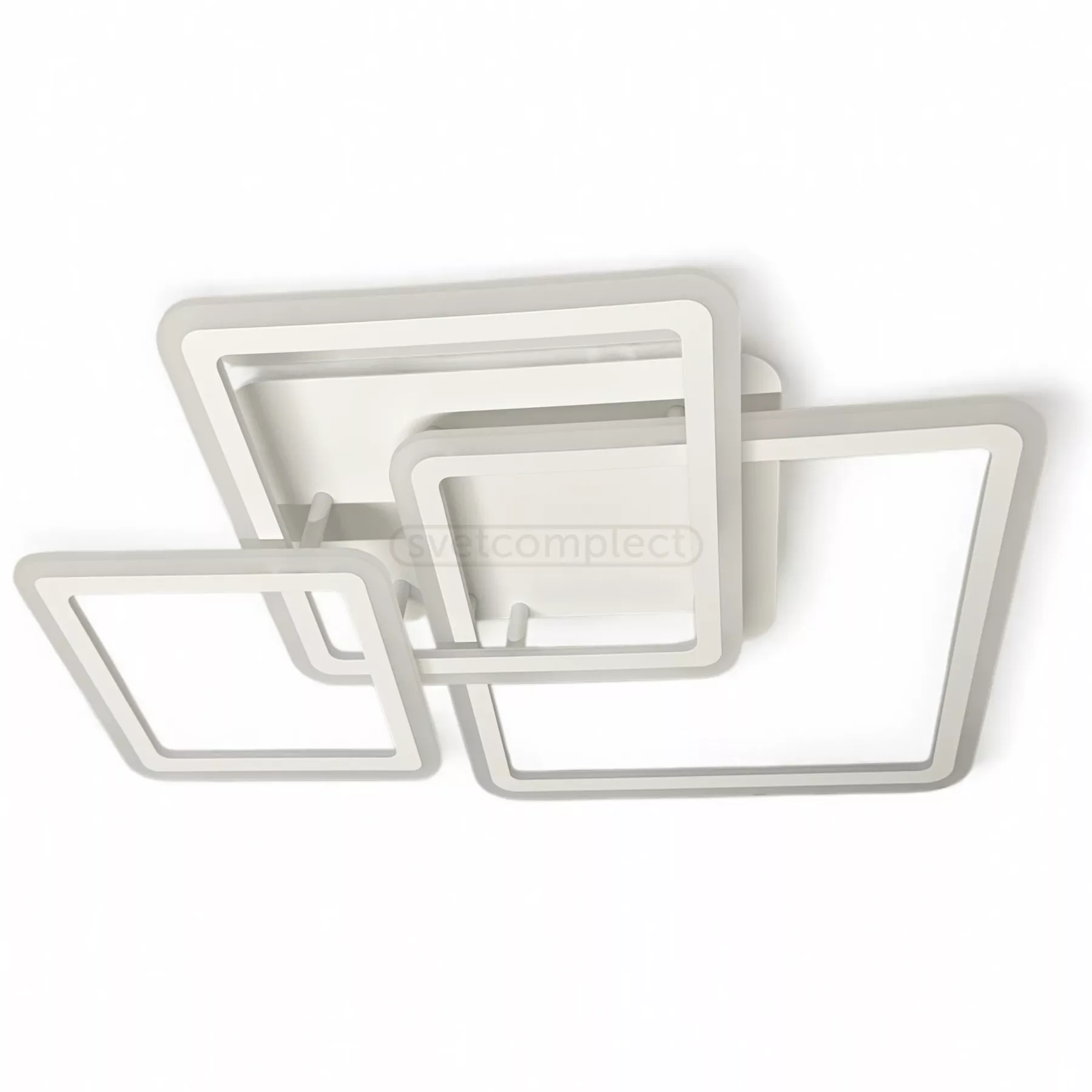 Світильник світлодіодний MAVKA LED 6561 S 75W RGB з пультом ДУ білий LIGHT SET 