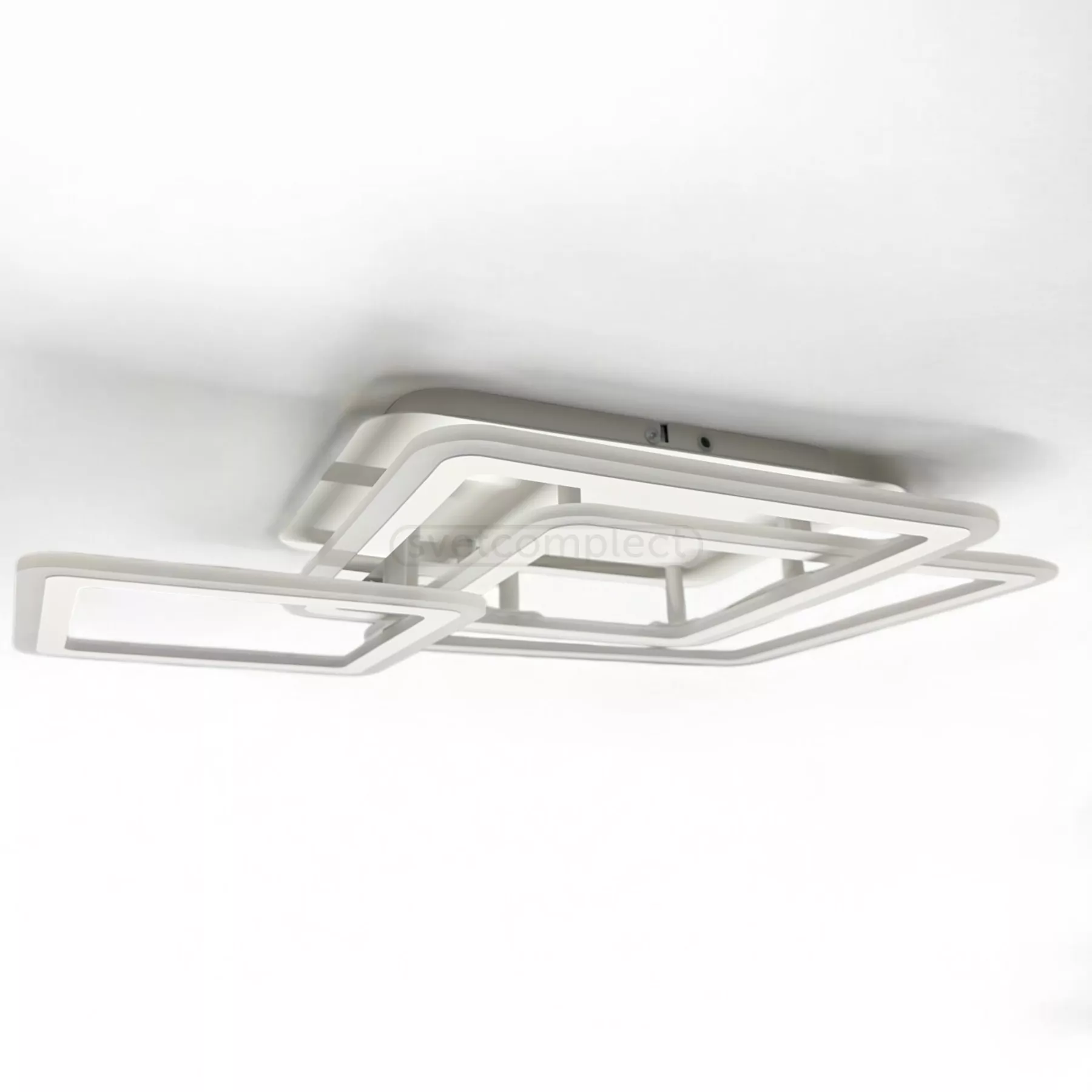 Світильник світлодіодний MAVKA LED 6561 S 75W RGB з пультом ДУ білий LIGHT SET 