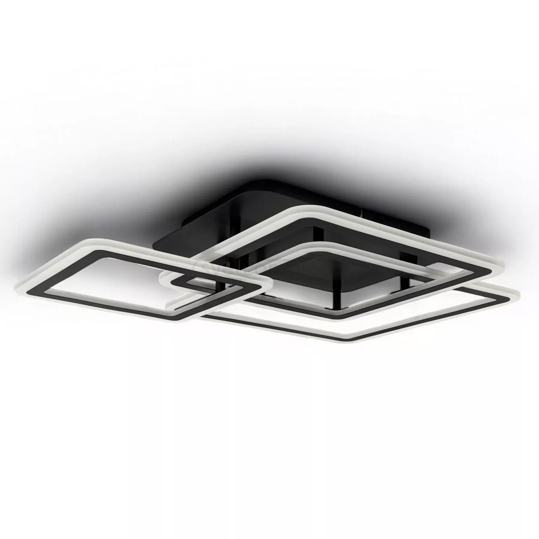 Світильник світлодіодний MAVKA LED 6561 S 75W RGB з пультом ДУ чорний LIGHT SET 