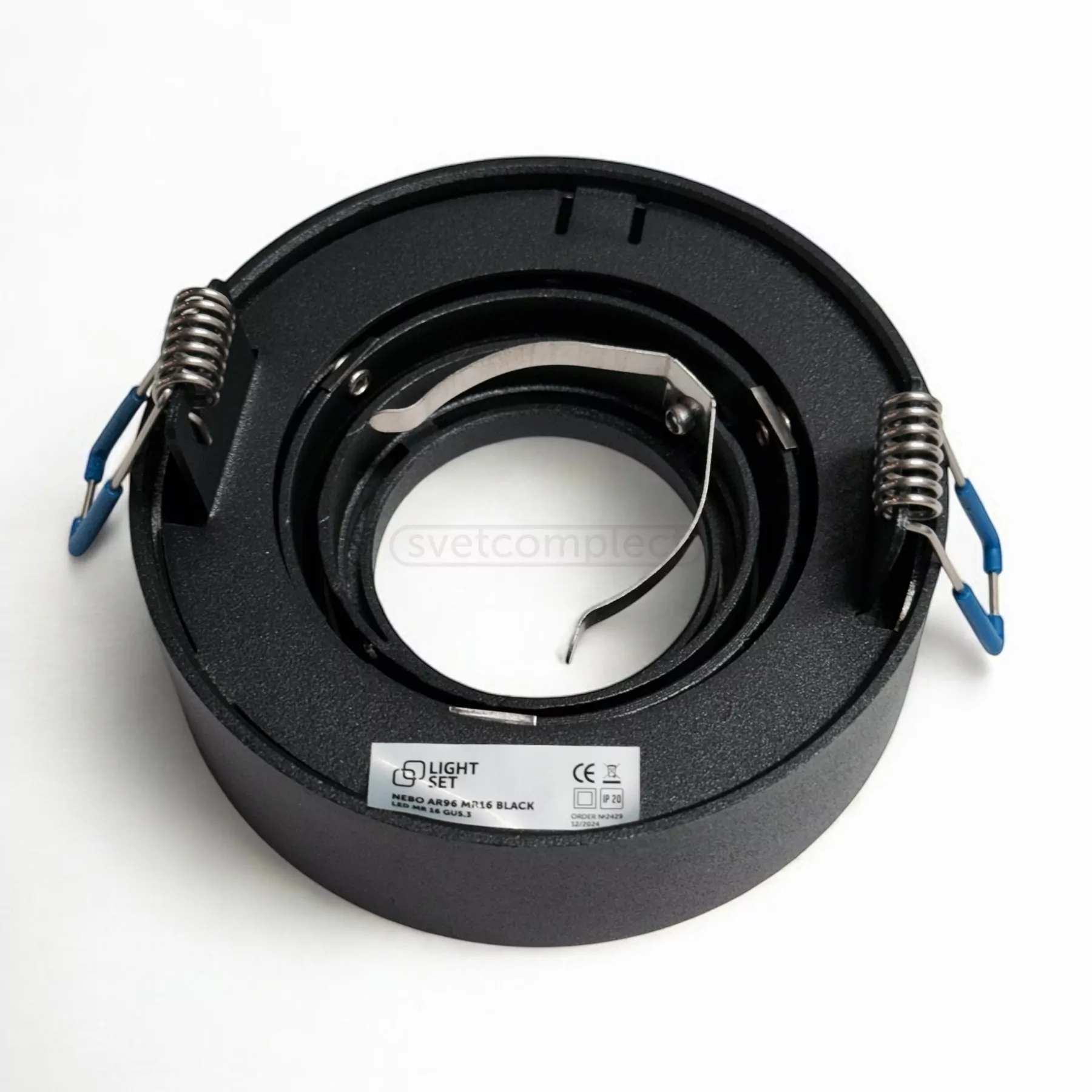 Світильник точковий NEBO AR 96 1*MR16 чорний LIGHT SET