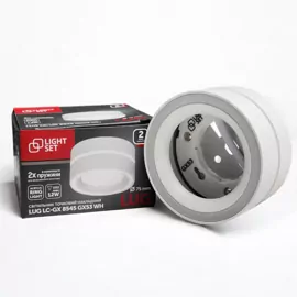 Світильник точковий LUG LC-GX 8545 1*GX53 білий LIGHT SET