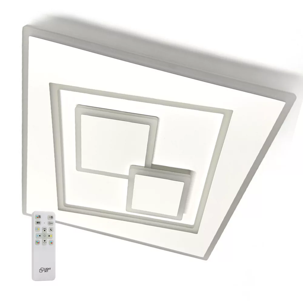 Світильник cвітлодіодний YALYNA LED 5252 100W RC білий LIGHT SET