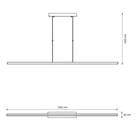 Світильник світлодіодний LED LILEYA LS120 30W RC білий LIGHT SET