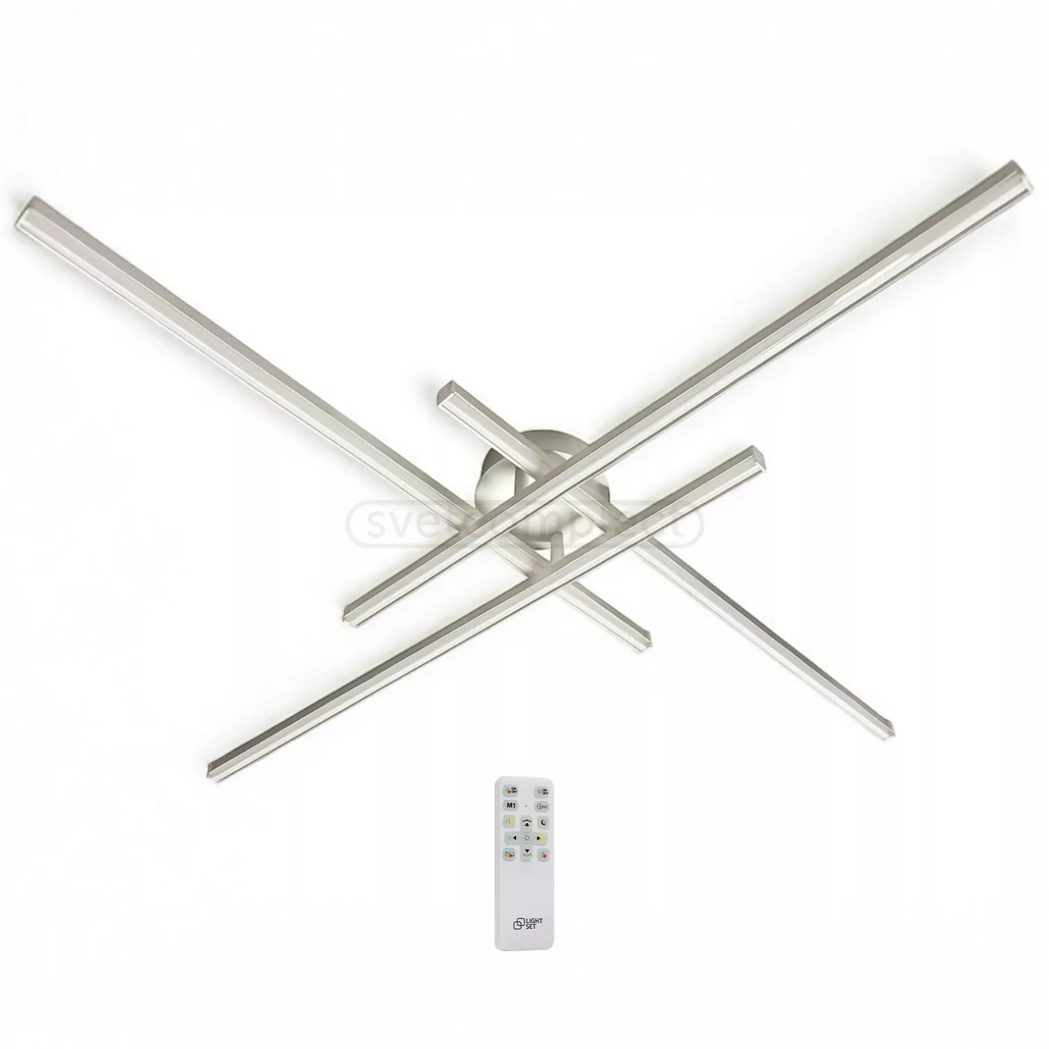 Світильник світлодіодний LED LILEYA LS89 60W RC білий LIGHT SET  Світильник світлодіодний LED LILEYA LS89 60W RC білий LIGHT SET