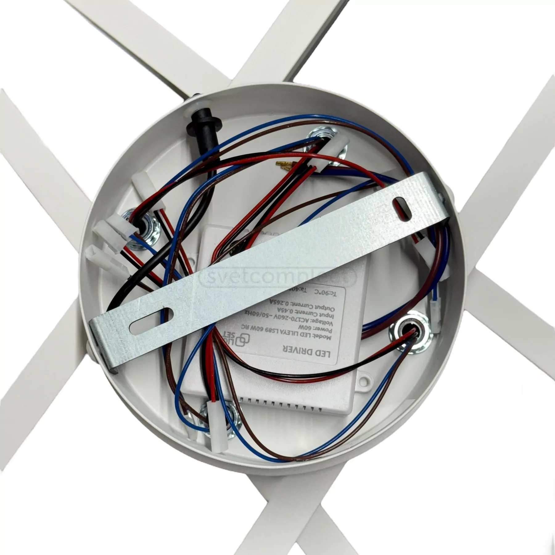 Світильник світлодіодний LED LILEYA LS89 60W RC білий LIGHT SET  Світильник світлодіодний LED LILEYA LS89 60W RC білий LIGHT SET