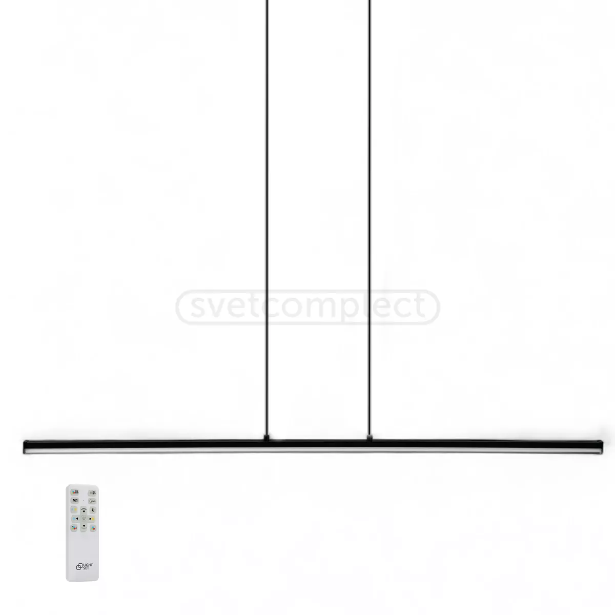 Світильник світлодіодний LED LILEYA LS120 30W RC чорний LIGHT SET Світильник світлодіодний LED LILEYA LS120 30W RC чорний LIGHT SET