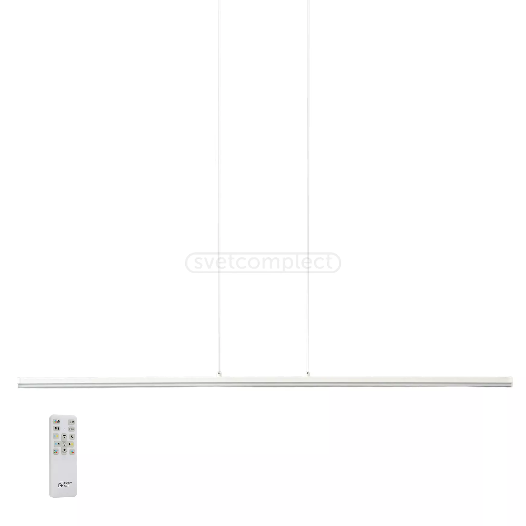 Світильник світлодіодний LED LILEYA LS120 30W RC білий LIGHT SET