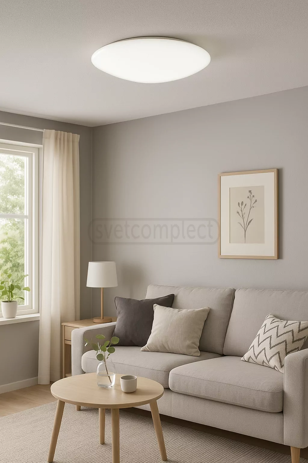 Світильник світлодіодний GOVERLA SL-R 68W RGB TX IR RC білий LIGHT SET