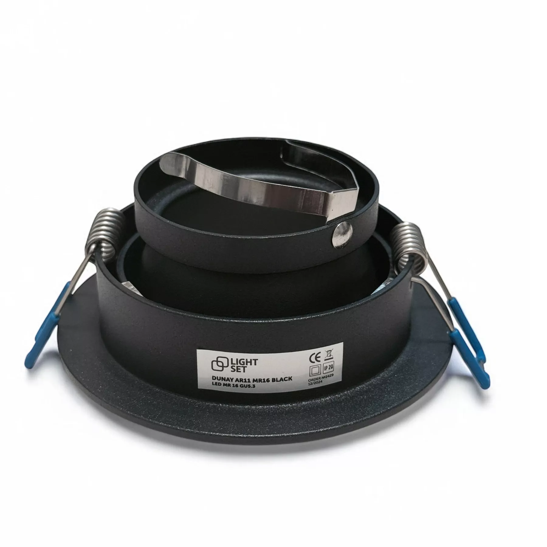 Світильник точковий DUNAY AR11 1хMR16 чорний LIGHT SET