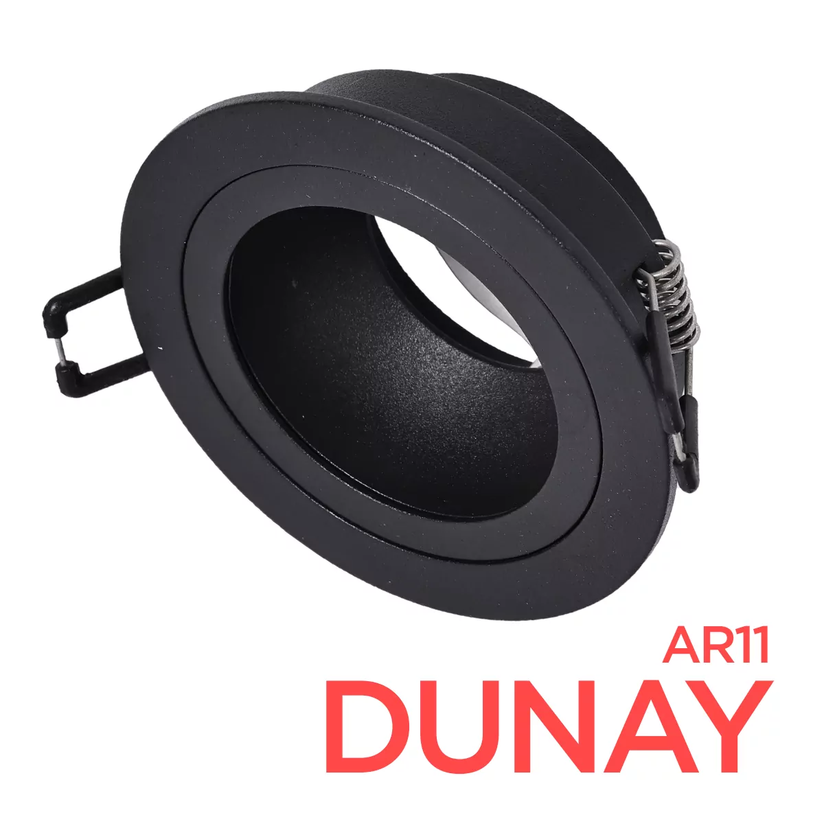 Світильник точковий DUNAY AR11 1хMR16 чорний LIGHT SET