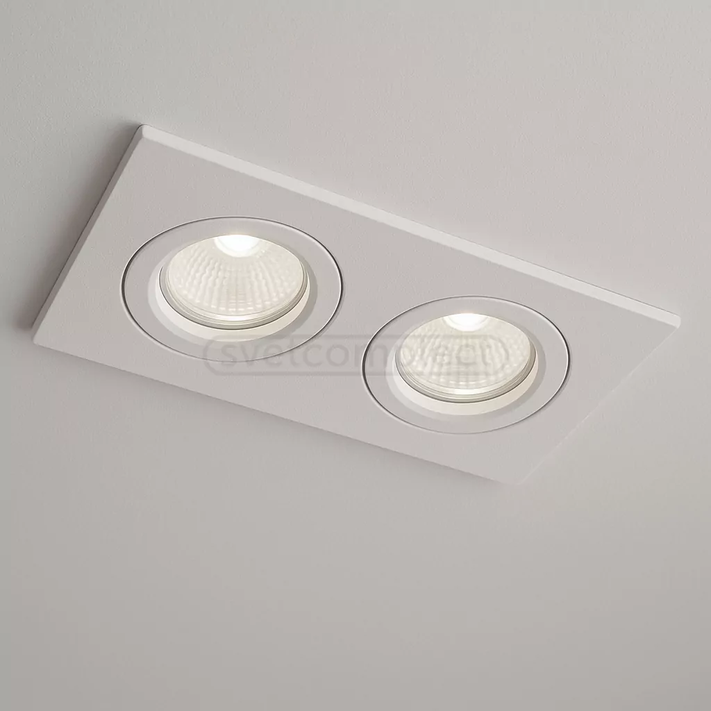 Світильник точковий MAK AS20-2хMR16 білий LIGHT SET  