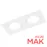 Світильник точковий MAK AS20-2хMR16 білий LIGHT SET