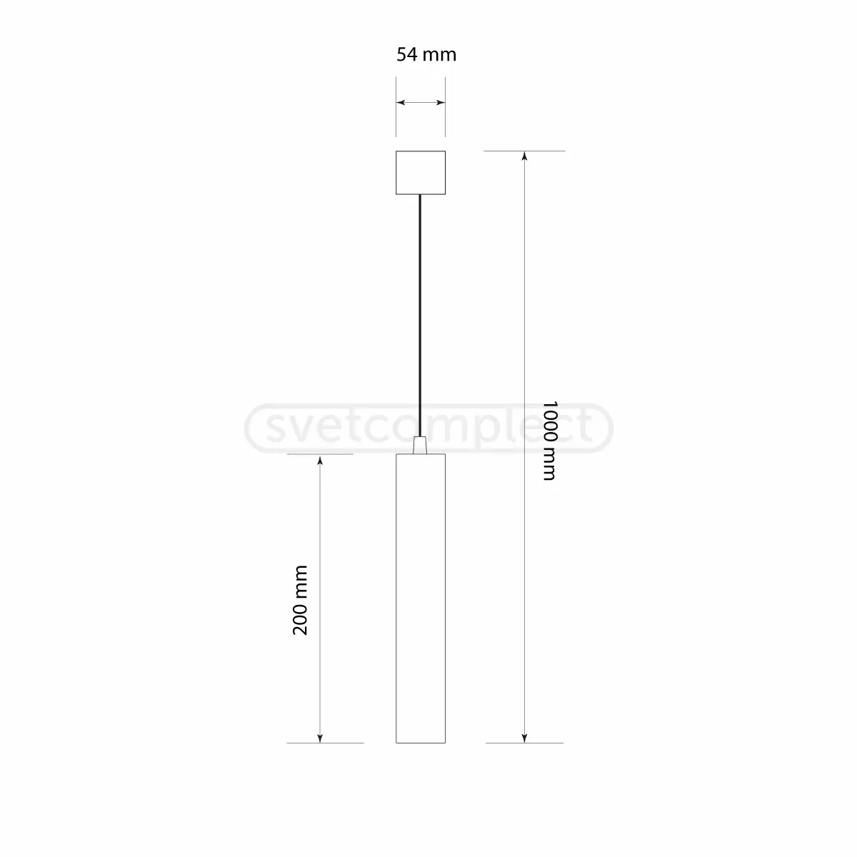 Підвіс SIVASH 2054 MR16 1хGU5.3 білий LIGHT SET