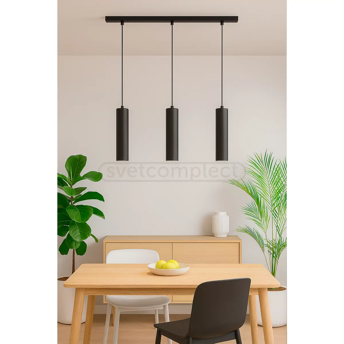 Підвіс SIVASH 2054 MR16 3хGU5.3 чорний LIGHT SET