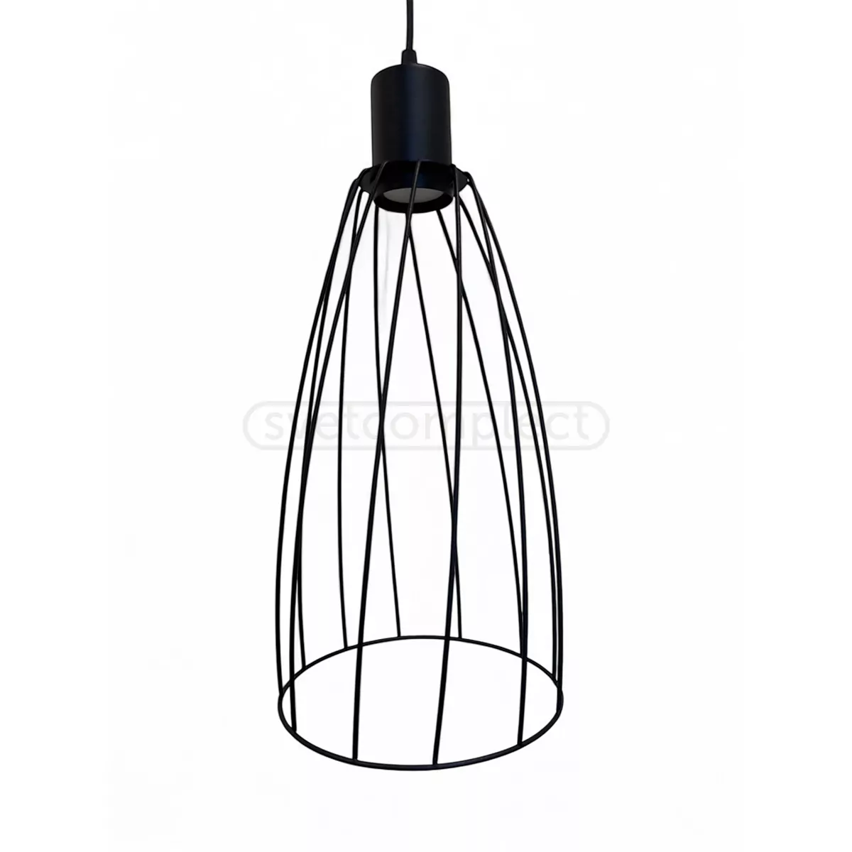 Підвіс сітка KOSA 1хGU10  чорний LIGHT SET Підвіс сітка KOSA 1хGU10  чорний LIGHT SET