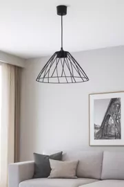Підвіс сітка KOSA 1хGX53  чорний LIGHT SET