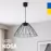 Підвіс сітка KOSA 1хGX53  чорний LIGHT SET