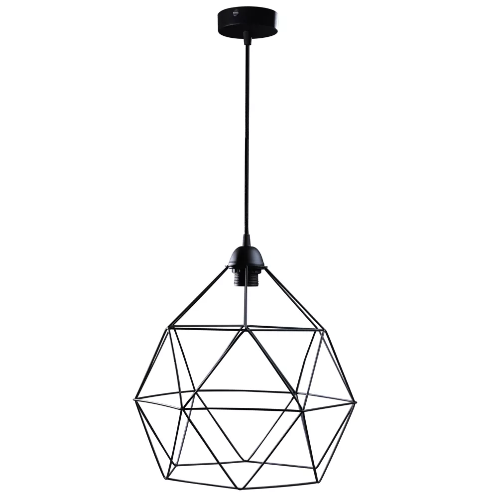 Підвіс сітка KOSA 3335 1хЕ27 чорний LIGHT SET