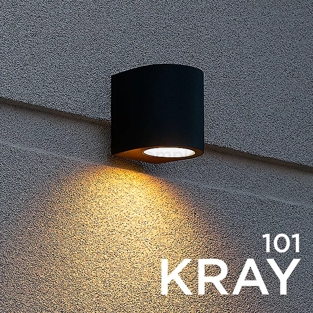 Світильник вуличний KRAY 101 1xGU10 сірий LIGHT SET