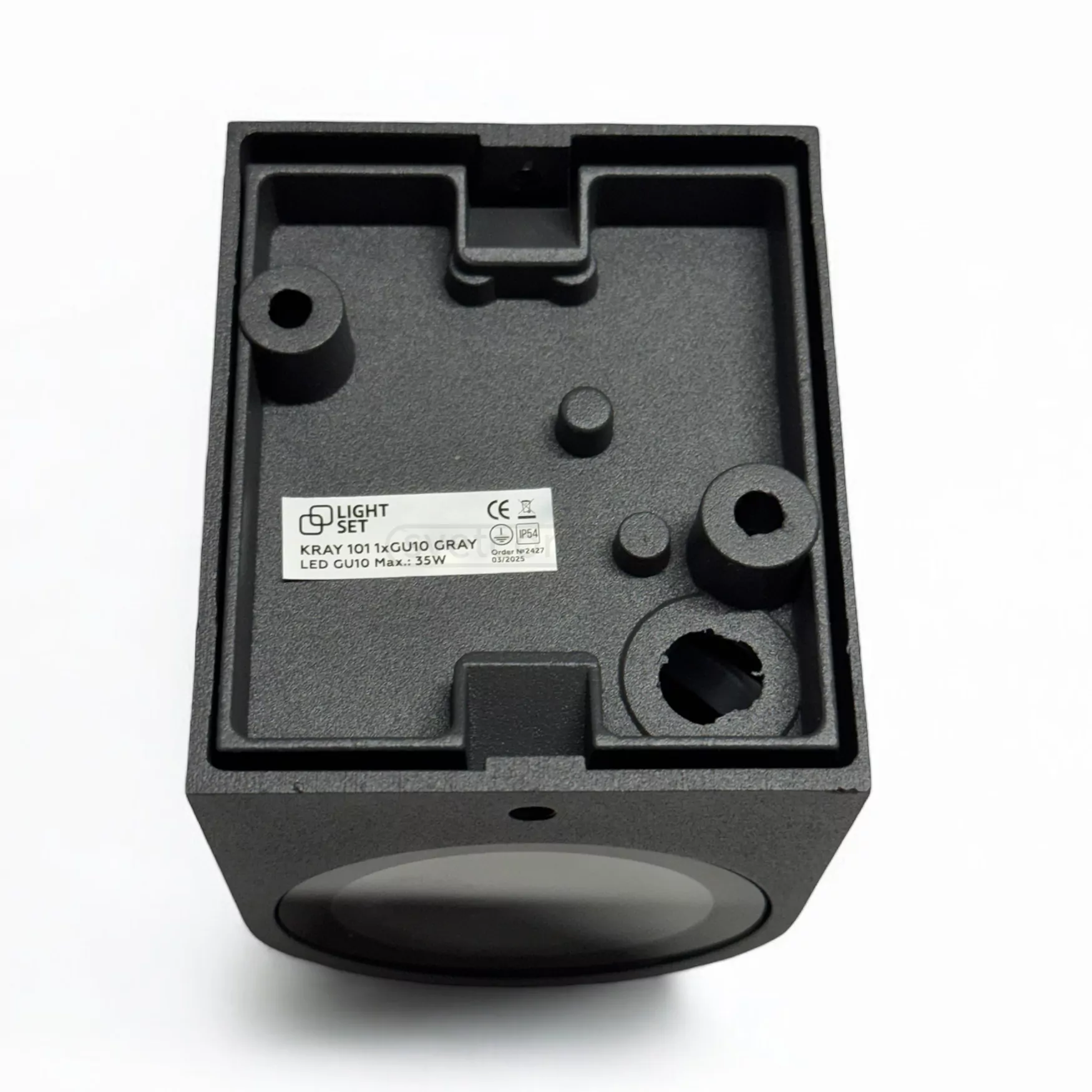 Світильник вуличний KRAY 101 1xGU10 сірий LIGHT SET