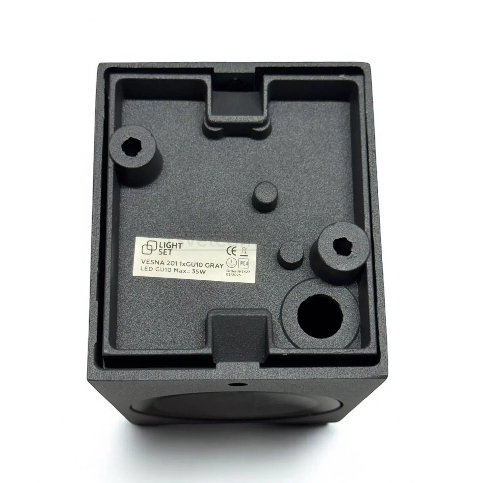 Світильник вуличний Vesna 201 1xGU10 сірий LIGHT SET