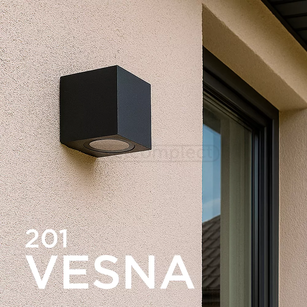 Світильник вуличний Vesna 201 1xGU10 сірий LIGHT SET