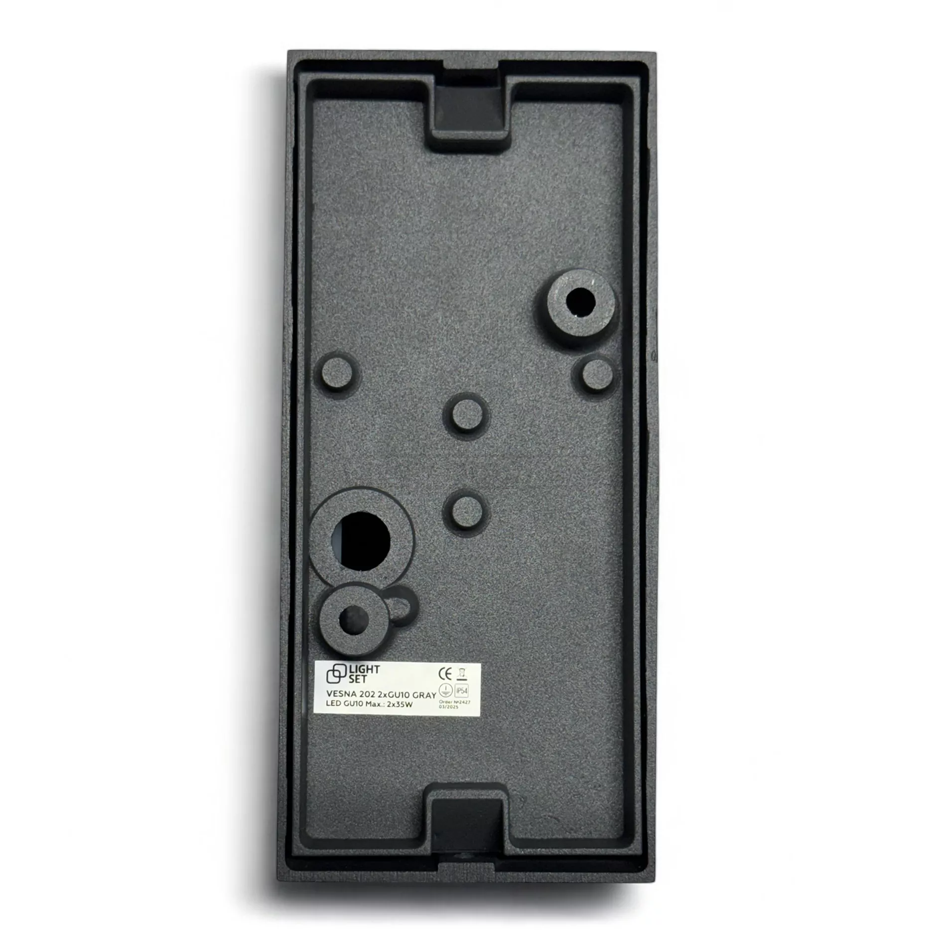 Світильник вуличний Vesna 202 2xGU10 сірий LIGHT SET
