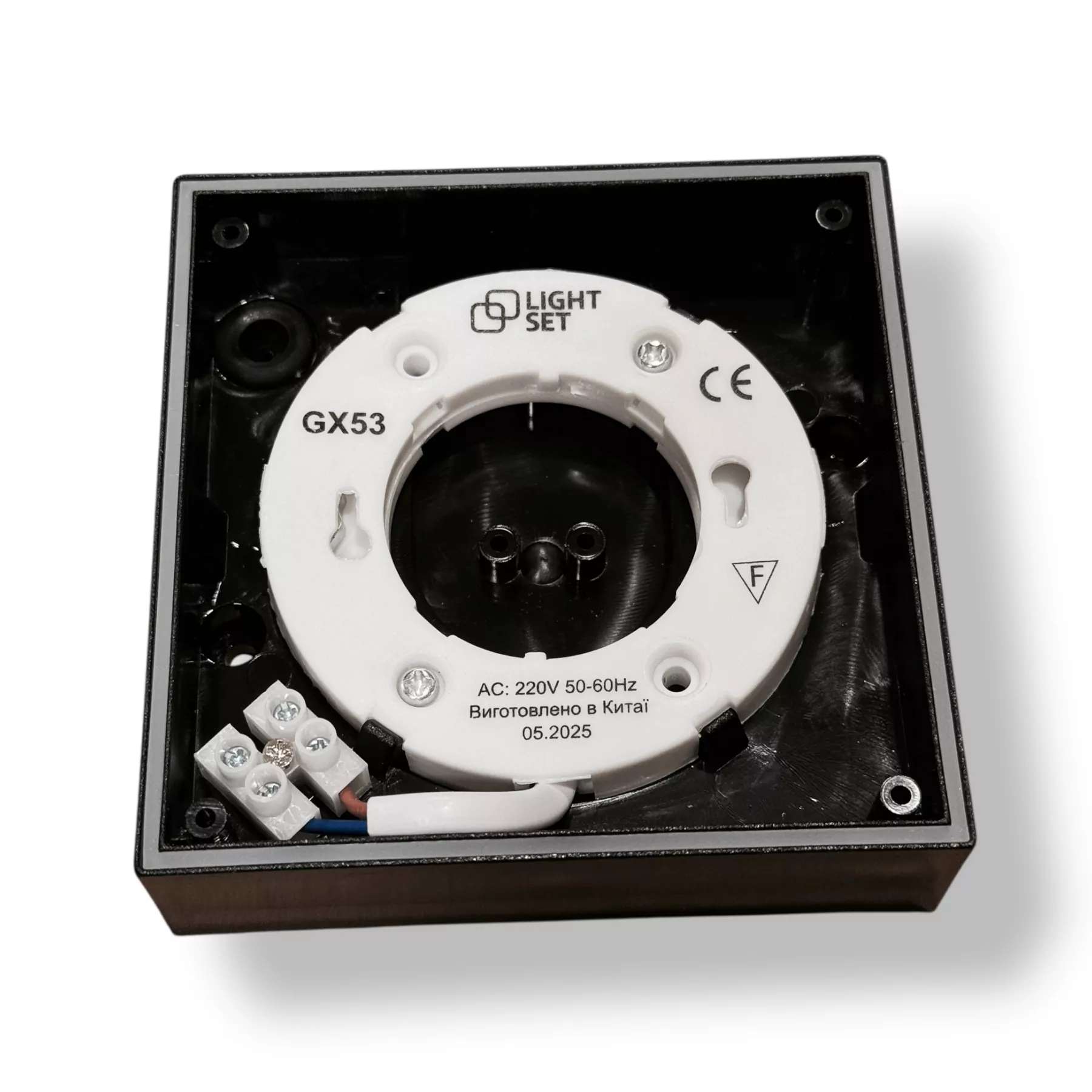 Світильник вуличний PETROS 301 1xGX53 сірий LIGHT SET Світильник вуличний PETROS 301 1xGX53 сірий LIGHT SET