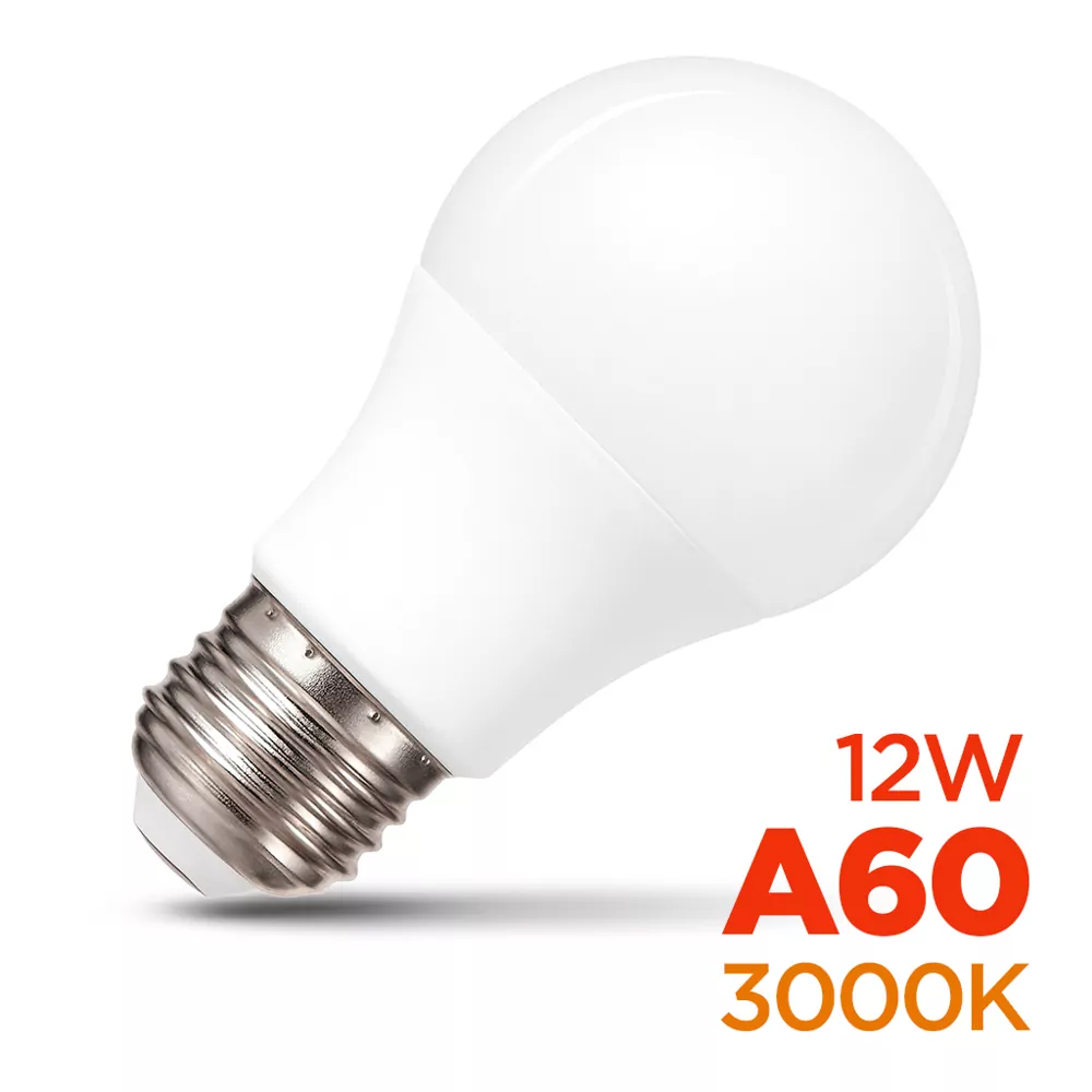 Лампа LED LIGHT SET LS A60 E27 12W 3000K 