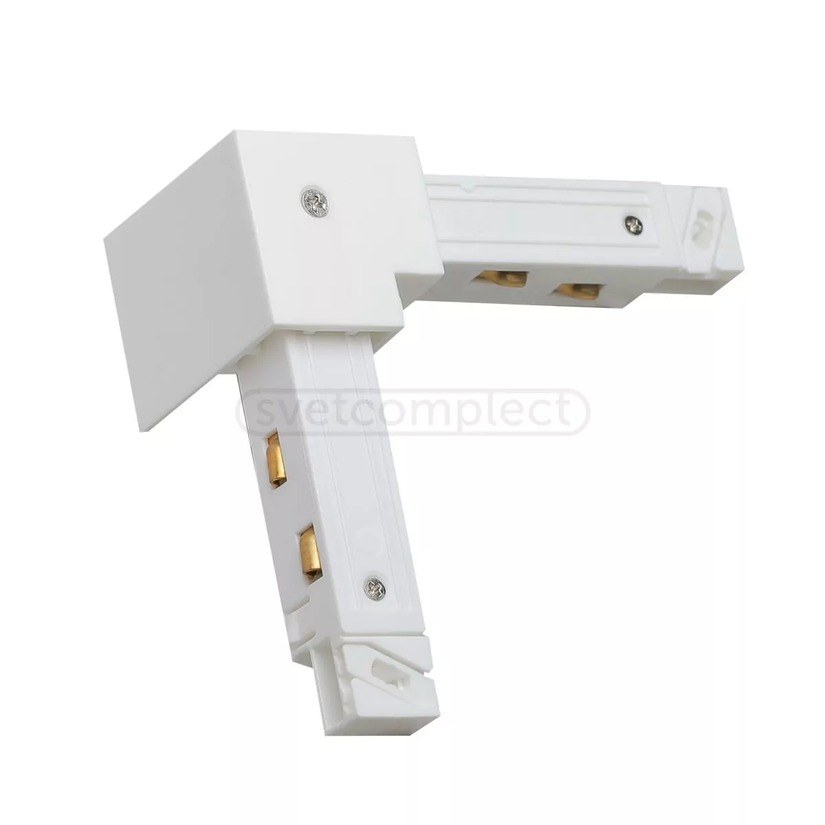 З’єднувач кутовий 90◦ для шинопровіду трекових систем LIGHT SET LSCR-CON 90-26 білий