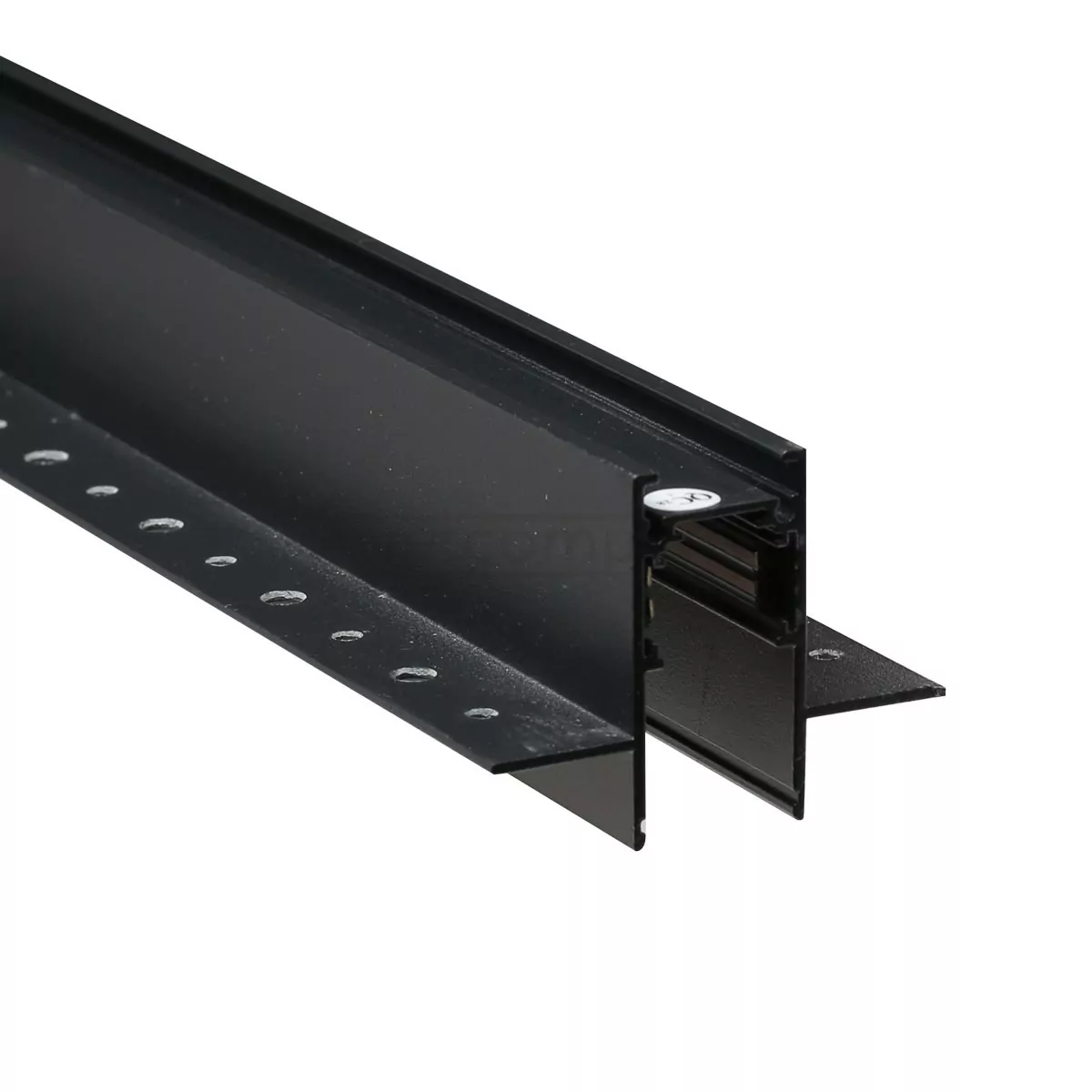 Шинопровід для трекових систем прихованого монтажу LIGHT SET LSDMR - 2M G26 чорний