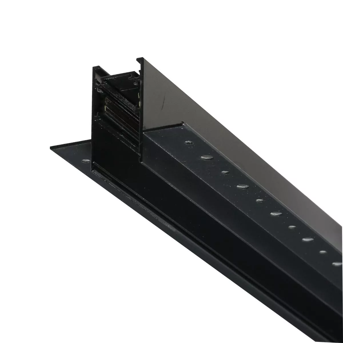 Шинопровід для трекових систем прихованого монтажу LIGHT SET LSDMR - 2M G26 чорний