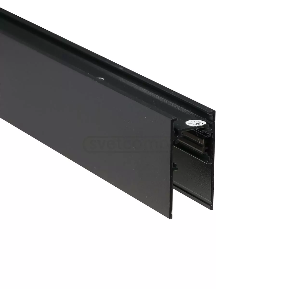 Шинопровід для трекових систем прихованого монтажу LIGHT SET LSBMR -2M G26 чорний