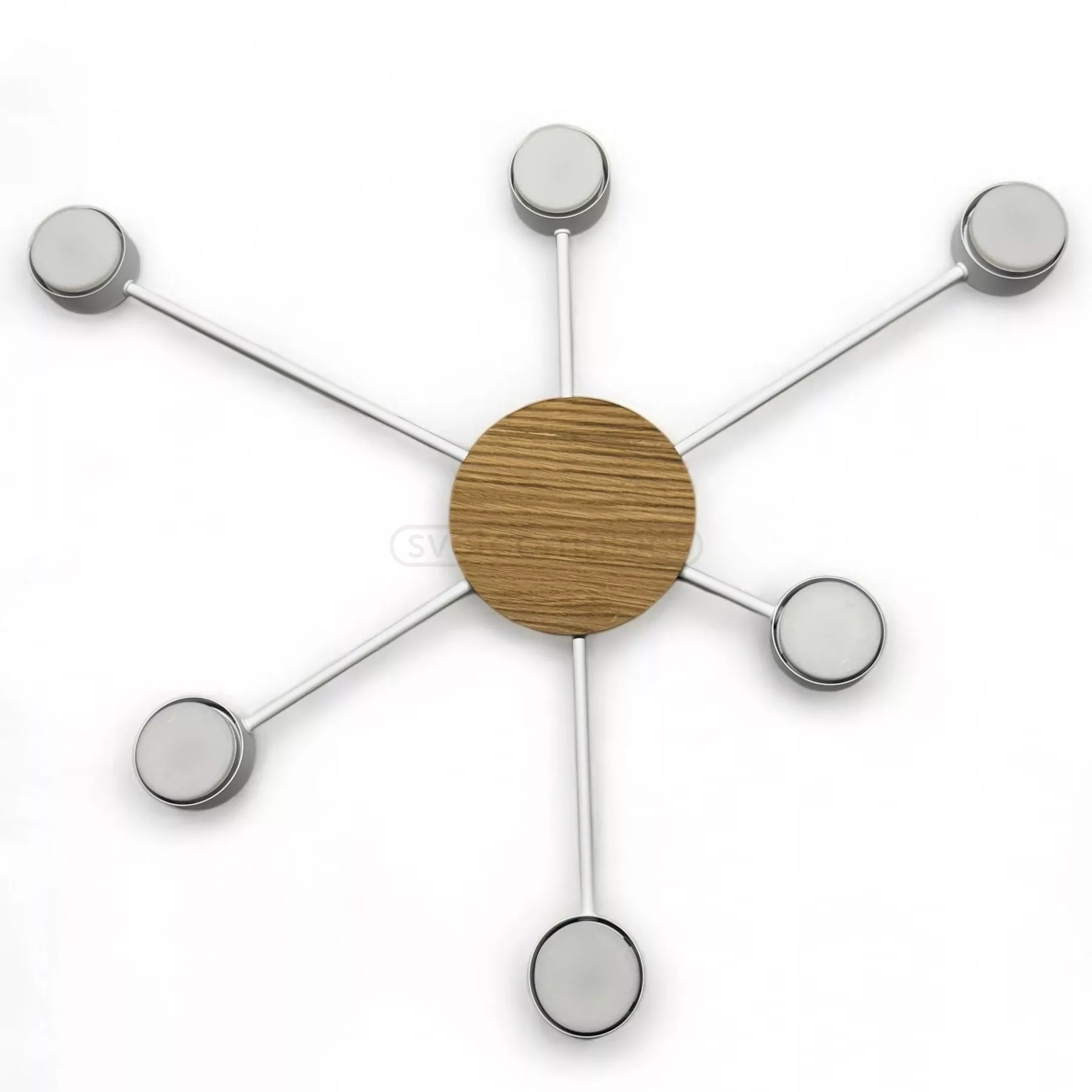 Люстра стельова SVITANOK 6хGX53 білий LIGHT SET