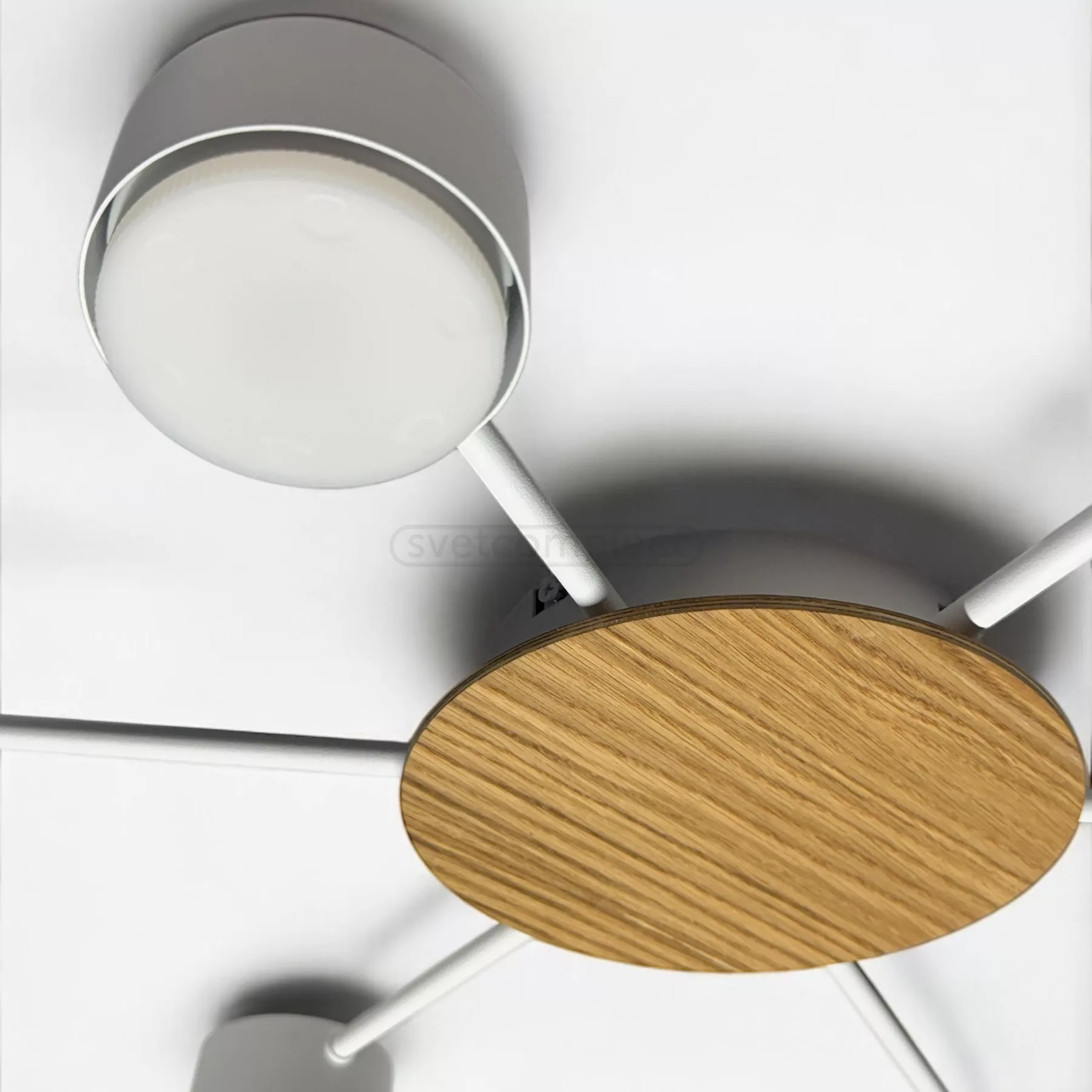 Люстра стельова SVITANOK 6хGX53 білий LIGHT SET